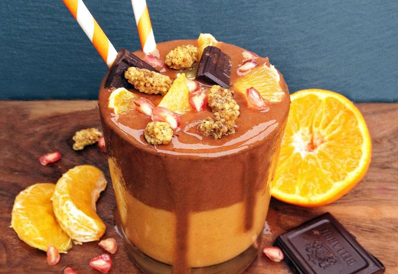 Baobab Jaffa Cake Smoothie