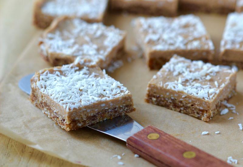 Baobab & Banana Coconut Cream Pie Squares