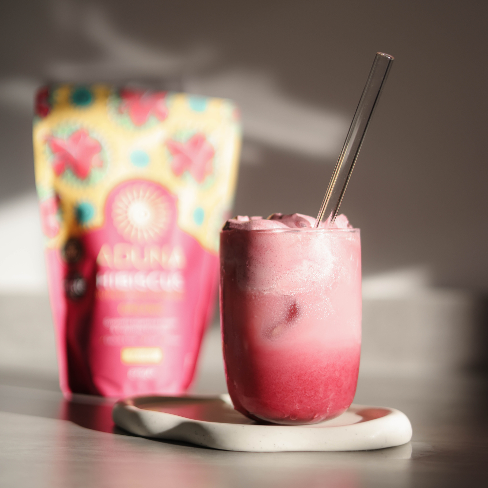 Hibiscus Latte