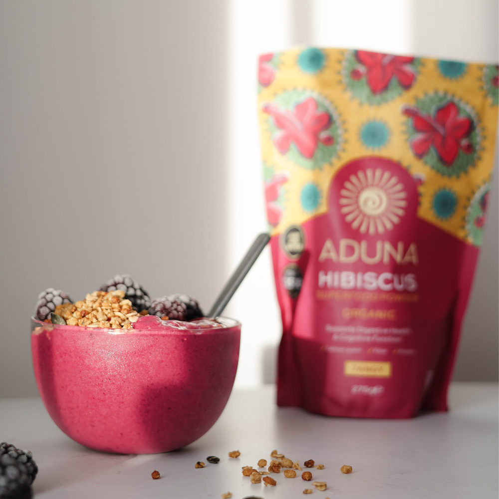 Hibiscus Smoothie Bowl