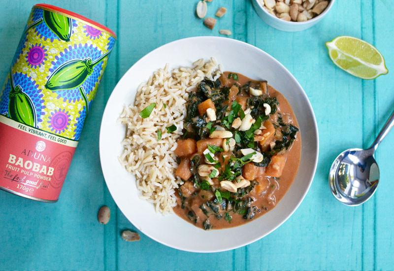 African Baobab & Peanut Stew