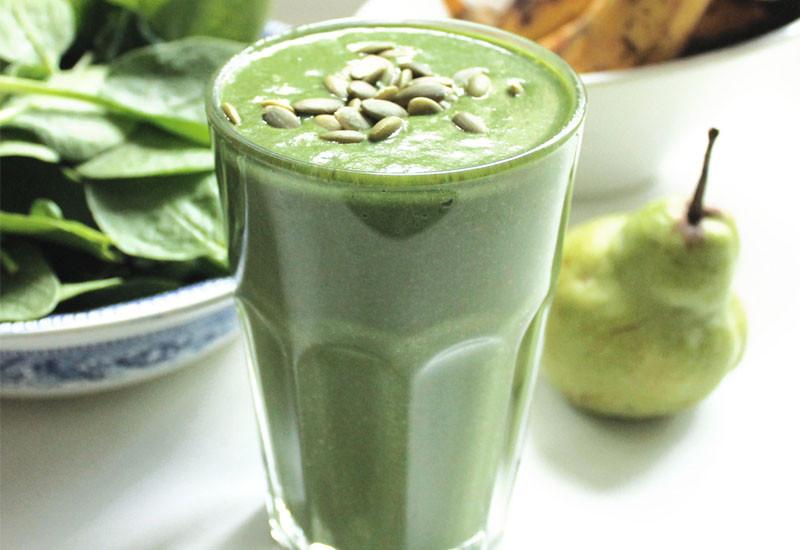 Spinach, Avocado & Moringa Protein Smoothie