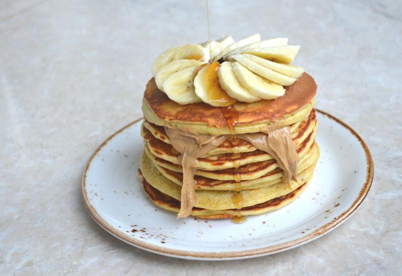 Baobab & Vanilla Protein Pancakes