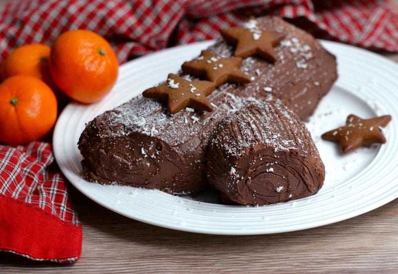 Super Cacao Yule Log