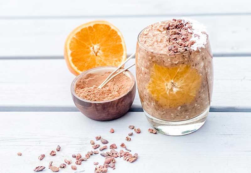 Chocolate Orange Gut Health Boosting Overnight Oats