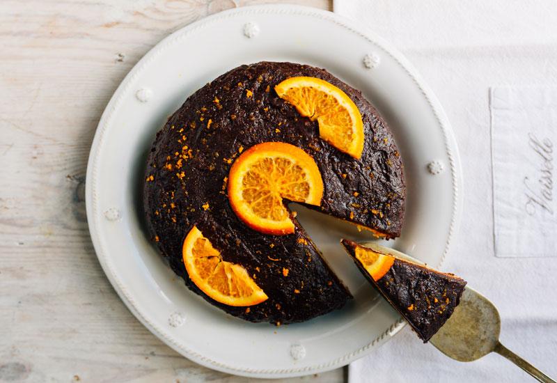 Almond & Orange Cake With Chocolate Orange Frosting