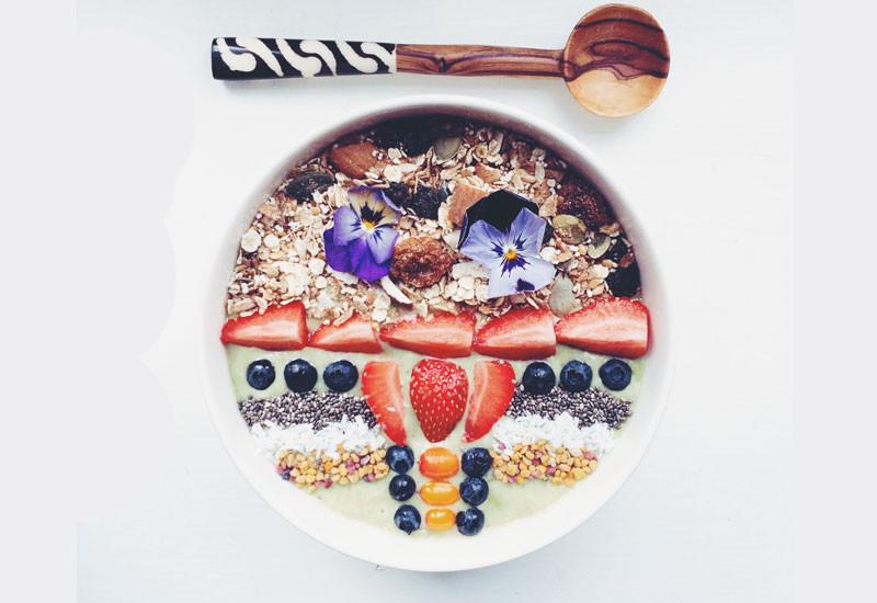 Creamy Moringa Green Smoothie Bowl