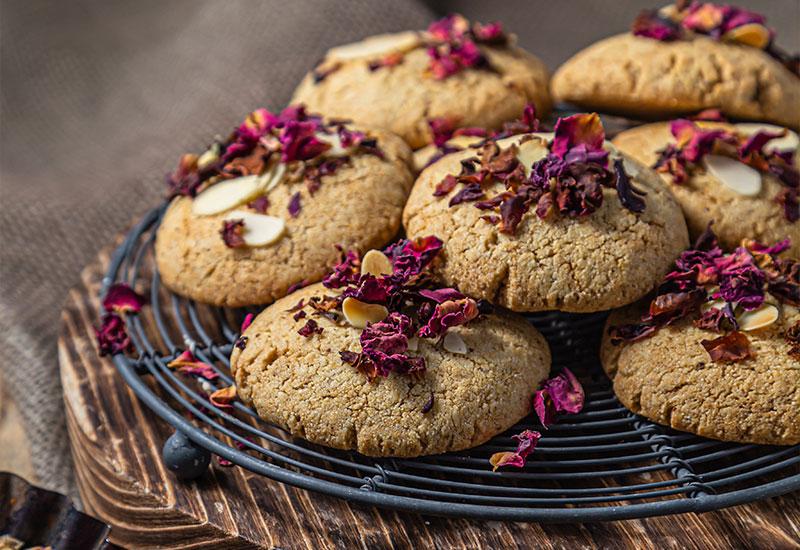 Fonio & Rose Cookies