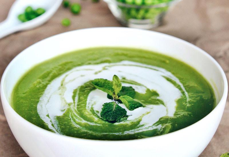 Minty Moringa & Pea Soup