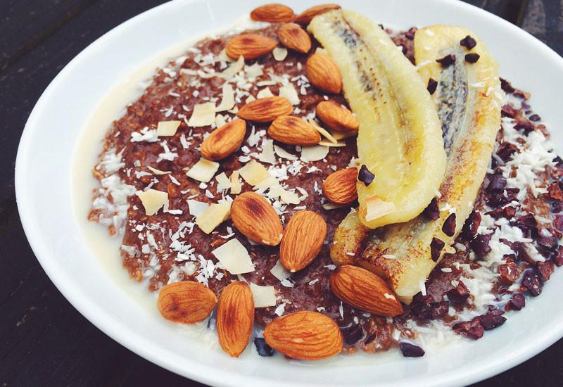 Mocha Coconut Porridge