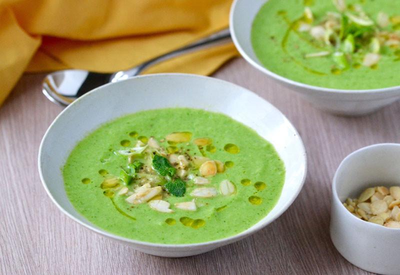 Moringa, Broccoli & Almond Gazpacho