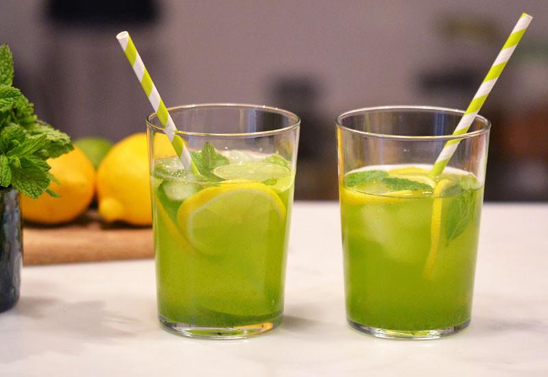 Moringa, Mint, Lemon & Lime Water