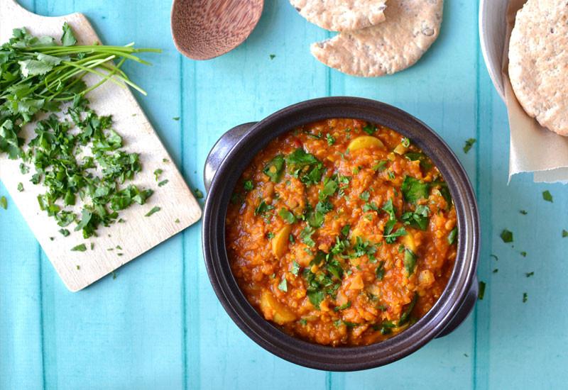 Red Lentil, Spinach & Baobab Curry