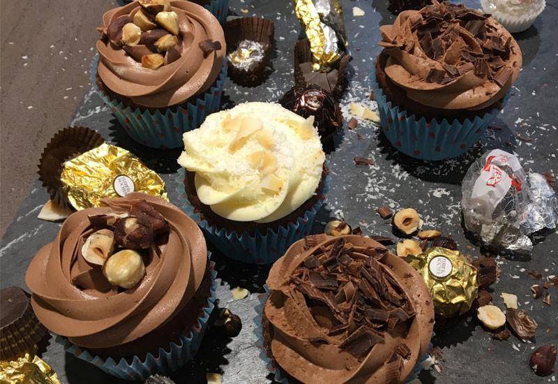 Ferrero Rocher Cupcakes by GBBO's Selasi Gbormittah