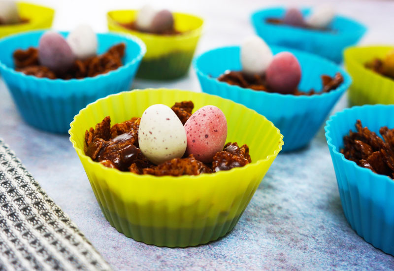 Healthy Easter Nests