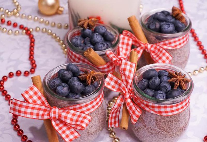 Baobab & Cherry Spiced Chia Pudding