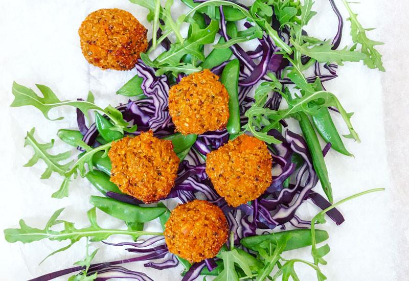 Butternut Squash, Quinoa & Baobab Falafel