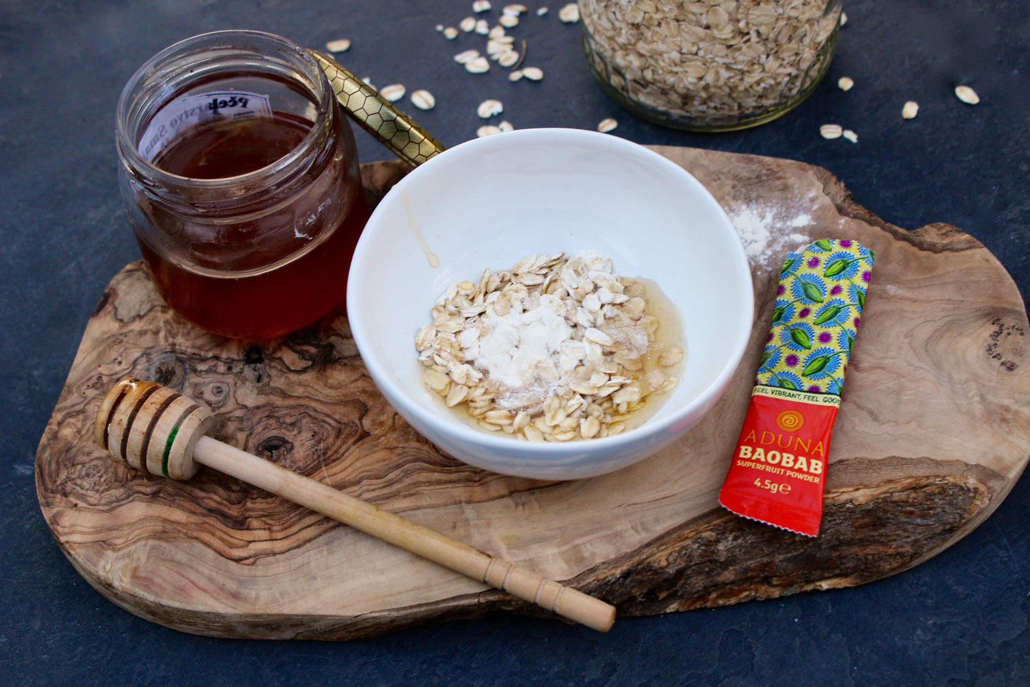 Baobab, Honey & Oat Face Scrub