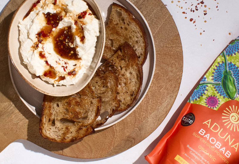 Baobab & Hot Honey Whipped Feta