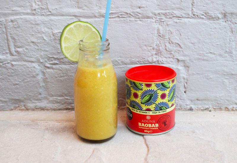 Tropical Turmeric & Baobab Smoothie