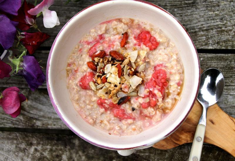 Baobab & Raspberry Porridge