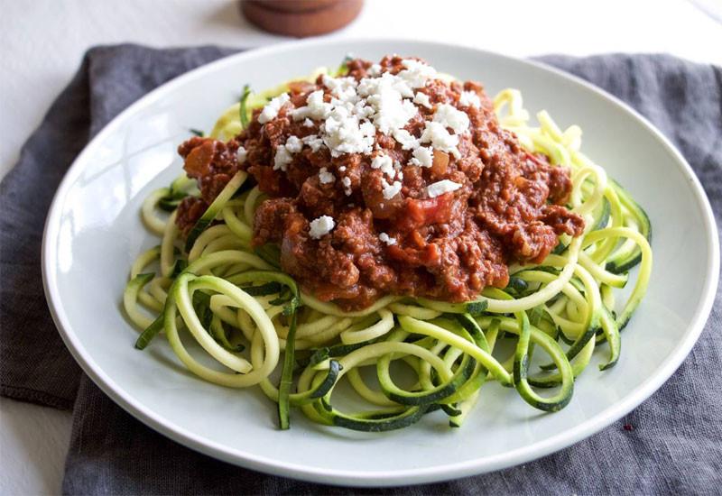 Courgetti Bolognese With Cacao