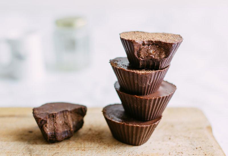 Chocolate Coconut Mousse Cups