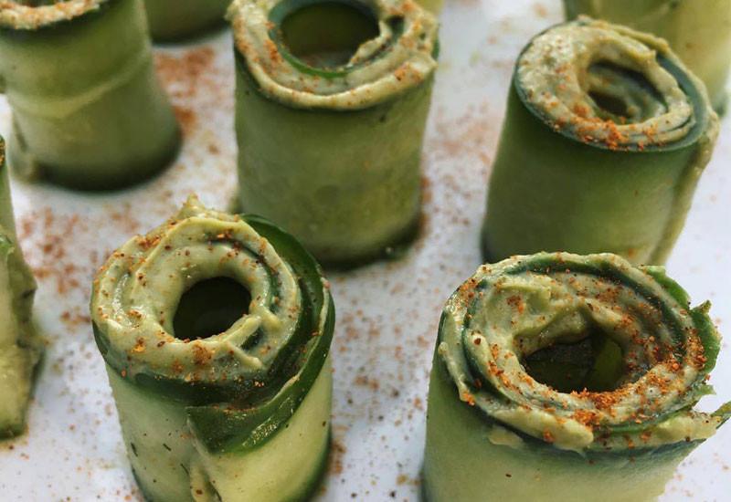 Cucumber Avocado Rolls