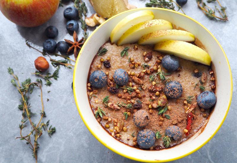 Sweet & Spicy Gingerbread Porridge