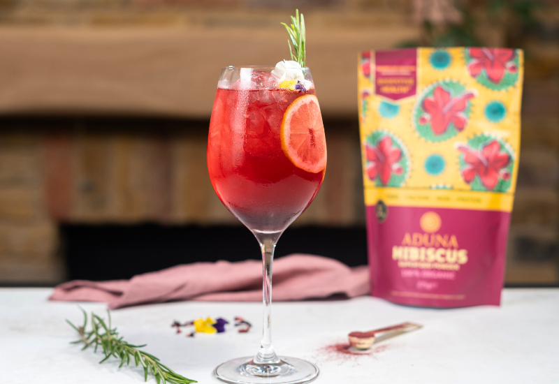 Hibiscus Fizz