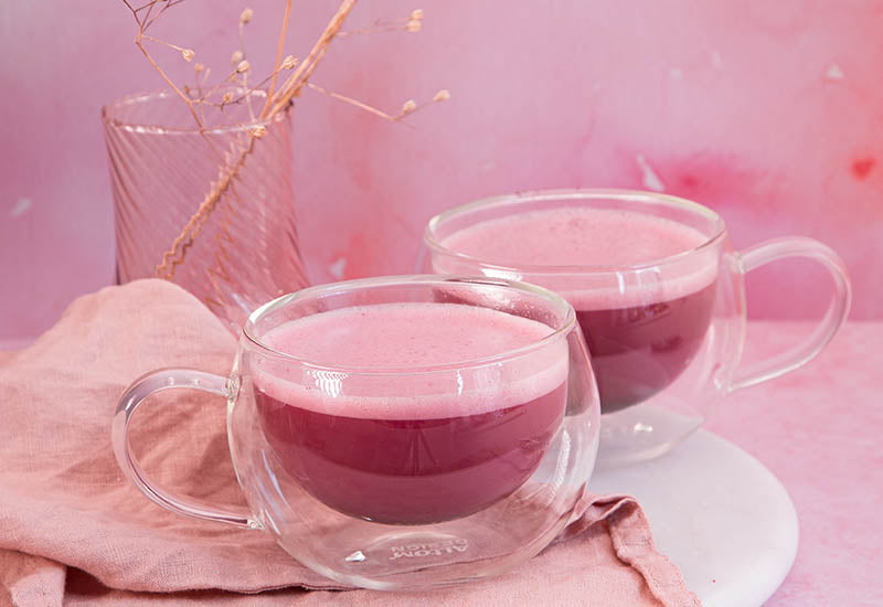 Hibiscus Latte