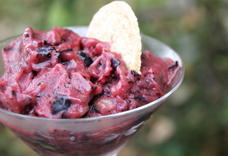 Moringa & Blueberry Sorbet