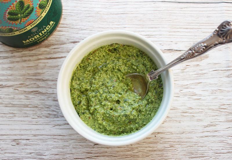 Kale, Almond & Moringa Pesto