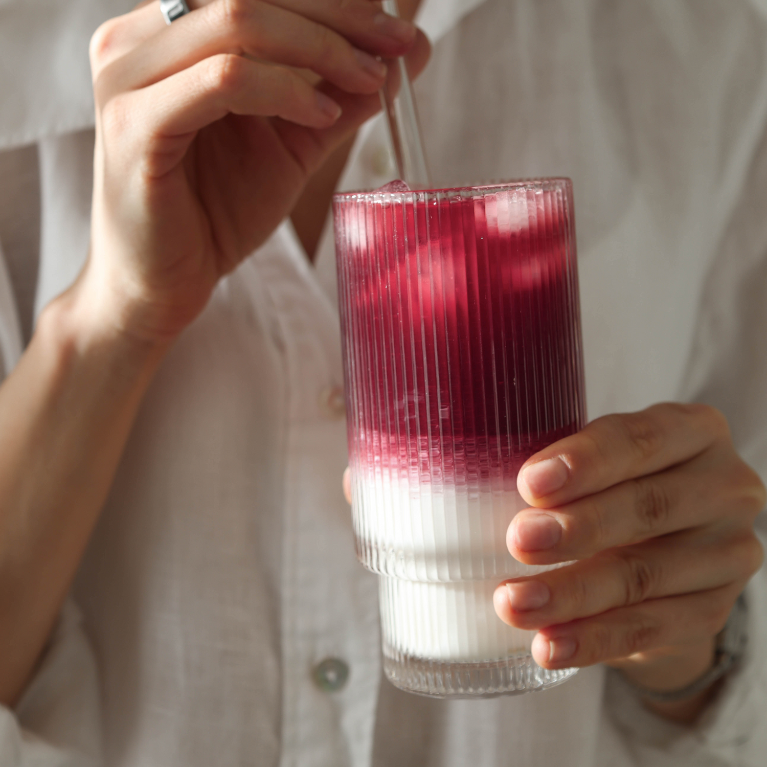 Hibiscus Latte