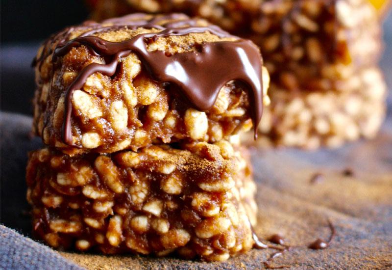 Spiced Puffed Rice Bars