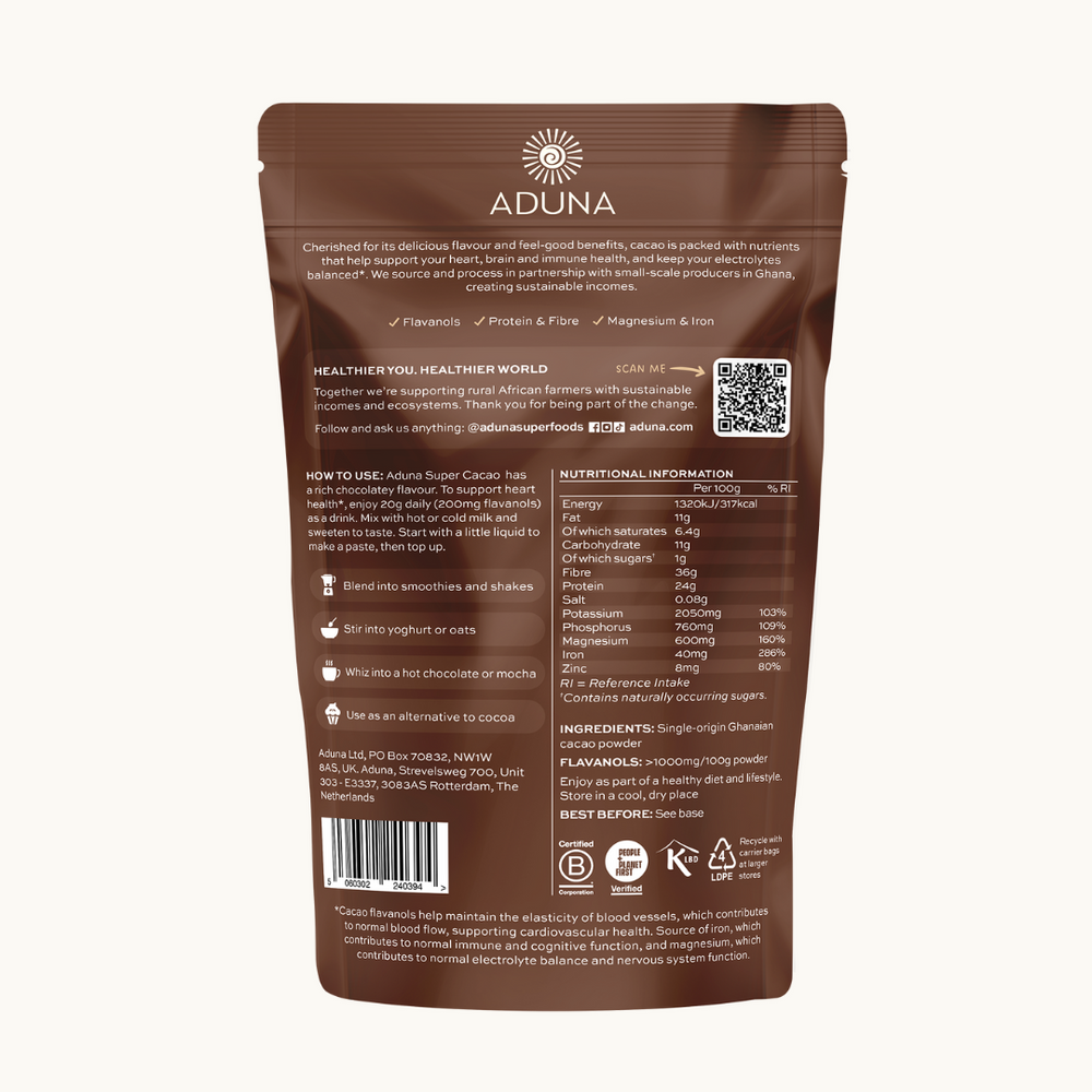 Aduna Super Cacao Superfood Powder 100g