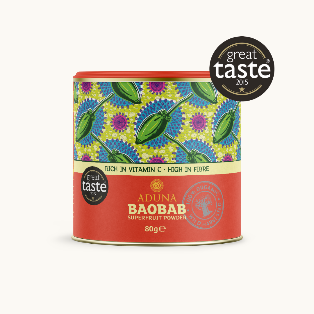 Aduna Baobab Organic Superfood Powder 80g image 1