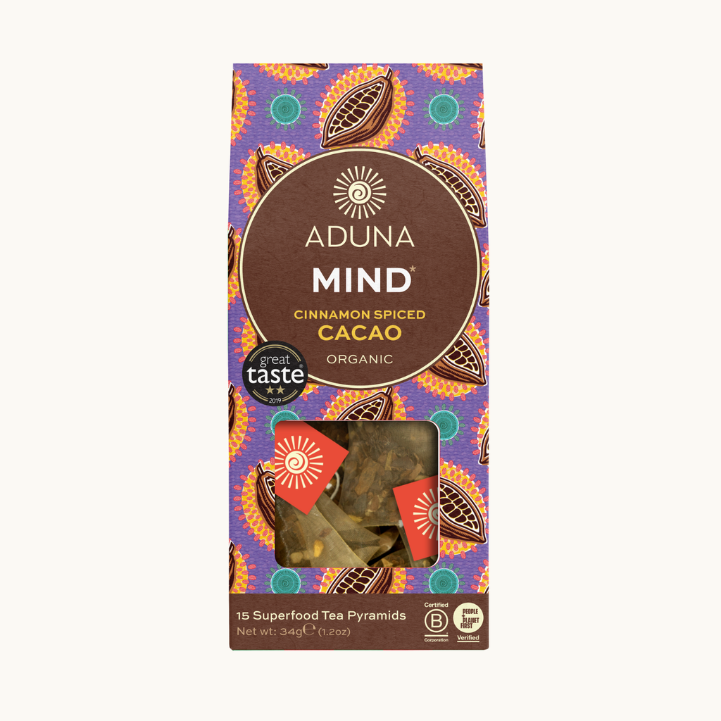 Aduna Relax Cacao Super Tea with Cinnamon