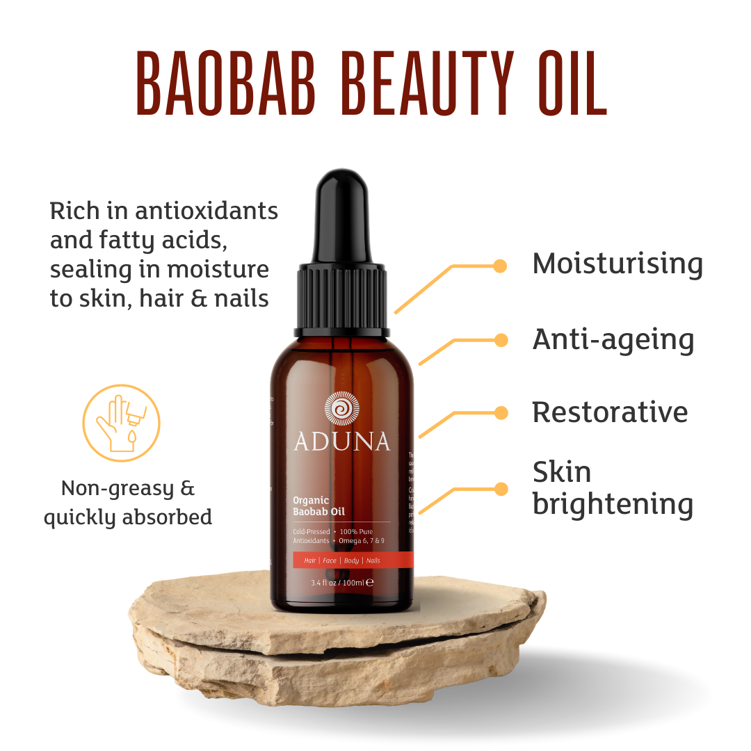 Baobab Beauty Oil: 100% Pure and Organic – Aduna